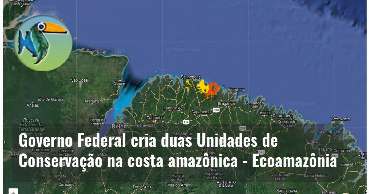 Governo Federal cria duas Unidades de Conservação na costa amazônica