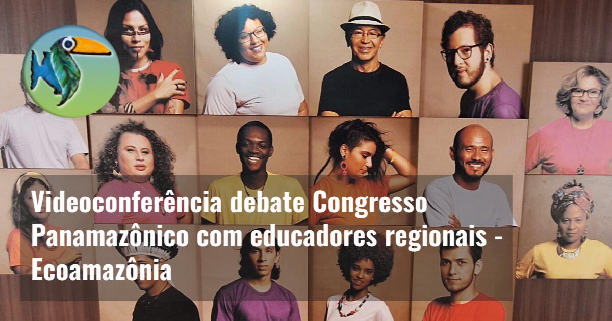 Videoconferência debate Congresso Panamazônico com educadores regionais