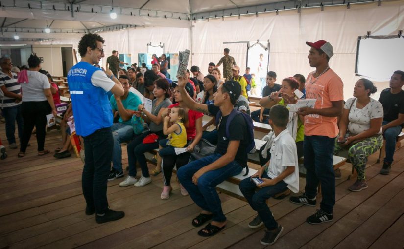 Posto em Manaus (AM) atende mais de 5 mil refugiados e migrantes em dois meses