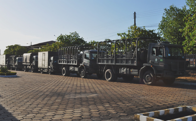 RR – 1º Batalhão Logístico de Selva transporta Hospital.