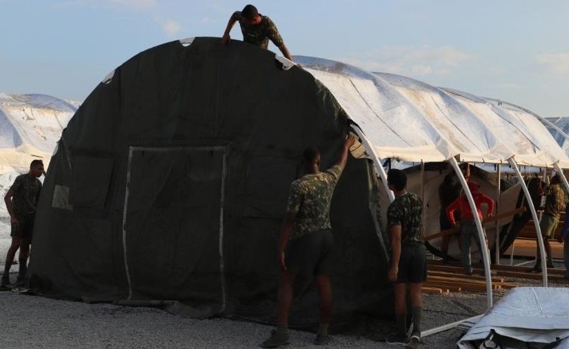 Coronavírus: Exército constrói hospital com 1.200 leitos em Boa Vista