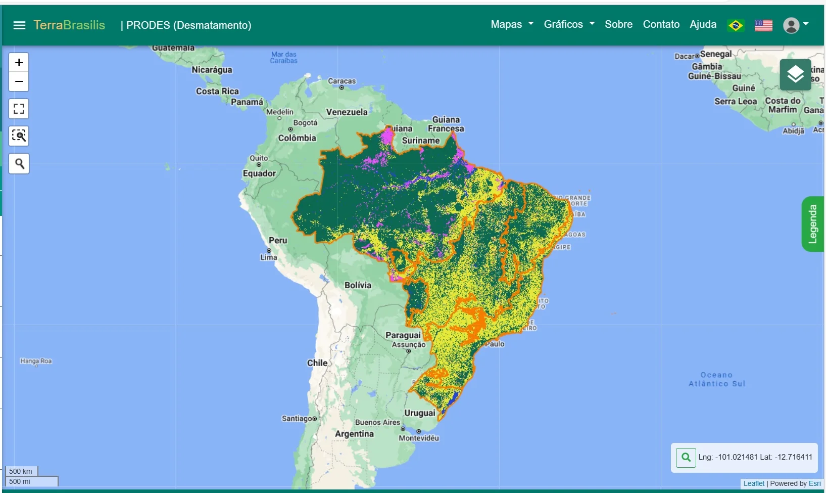 Amazônia: Desmatamento tem segunda maior cifra da série, diz Inpe